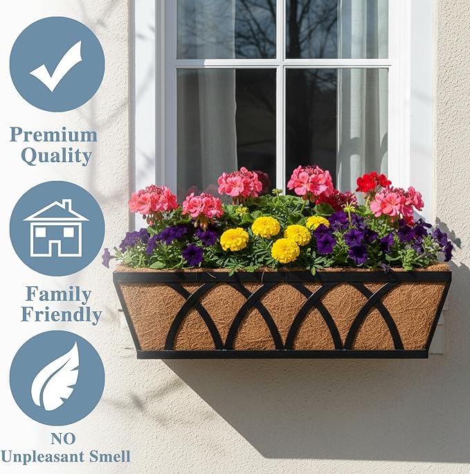 Window Deck Railing Planters Boxes - Image 4