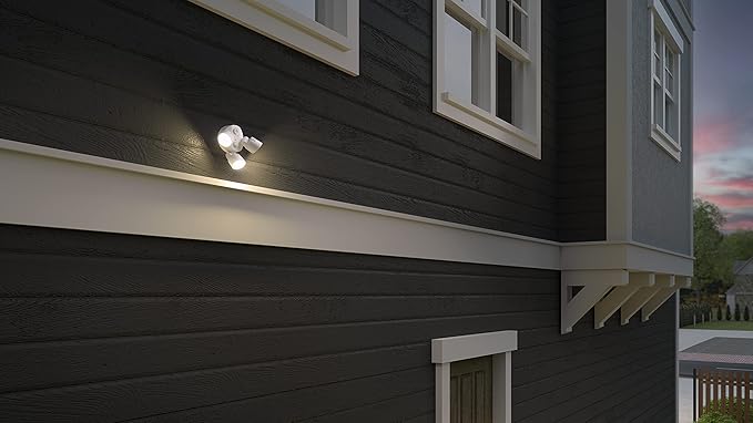 Lithonia Lighting HomeGuard 3-Light LED Outdoor Flood Lights, Outdoor LED Lights - Image 8