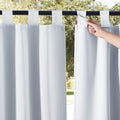 NICETOWN 2 Panels Outdoor Curtainss by NICETOWN