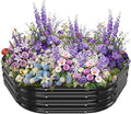 Hexagon Raised Garden Bed, 48 Inch Diagonal & 12 Inch Tall, Galvanized Steel by Unknown