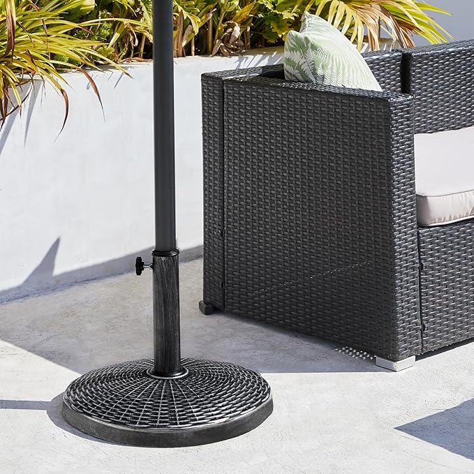 Yaheetech 22 lbs Outdoor Umbrella Base, Heavy Duty Market Umbrella Base Stand - Image 2