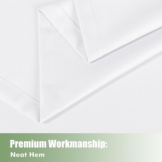 HolidayIdeas Outdoor Curtains for Patio Waterproof, 6 Panels - Image 5