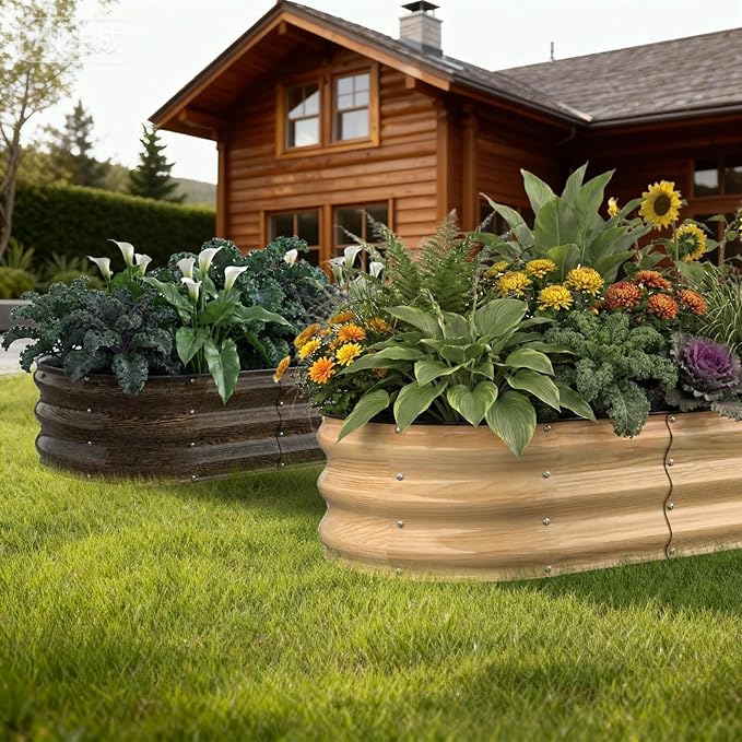 4x2x1FT Galvanized Raised Garden Beds, Raised Garden Bed - Image 7
