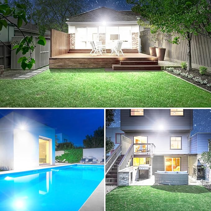 Onforu 80W LED Flood Lights Outdoor, 8000LM Super Bright Security Light - Image 8