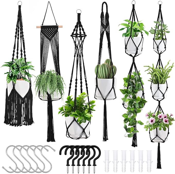 Macrame Plant Hangers by SFENNGPET