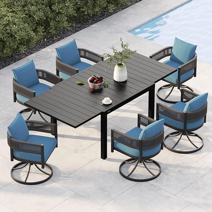 Grand patio 7-Piece Outdoor Dining Set by GrandPatio