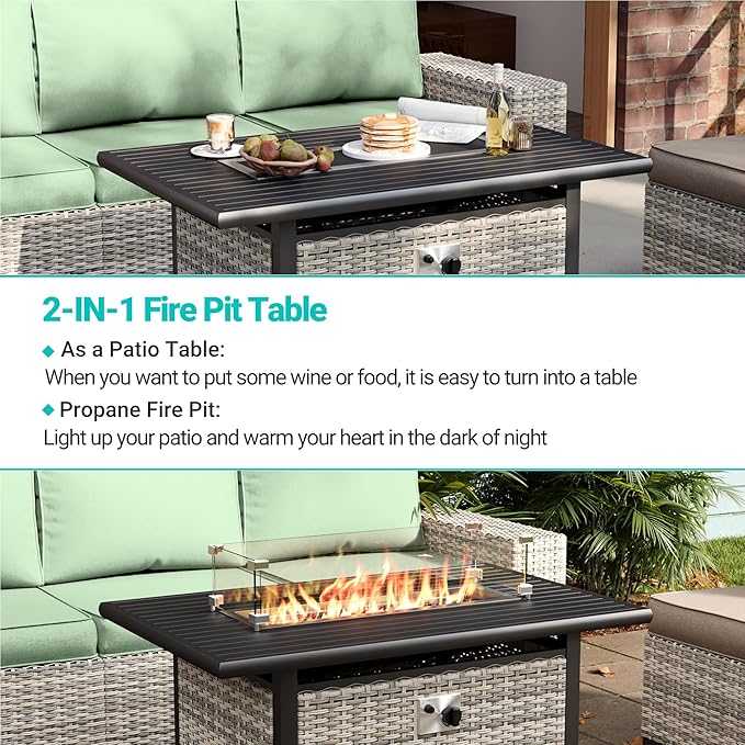 13-Piece Outdoor Patio Furniture Set - Image 8