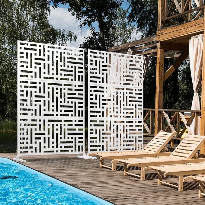 Casaphoria Metal Privacy Screen Outdoor - Image 3