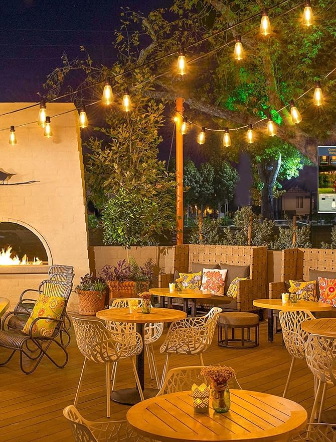 50FT Outdoor String Lights, Patio Lights - Image 5