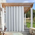 NICETOWN Outdoor Curtains for Patio Waterproof Grommet Top & Bottom, Windproof by NICETOWN