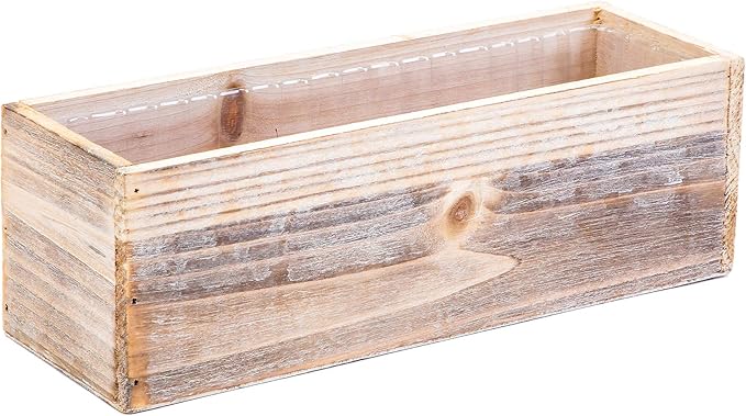 Wooden Planter Box, Table Centerpiece - Image 2