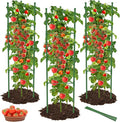 8 Pack Tomato Cages for Garden, 51in*13in Adjustable Tomatoes Plant Stakes by MYMULIKEHOME