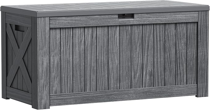 Greesum Outdoor Storage Box 120 Gallon Storage Bin by BuynowfromGreesum