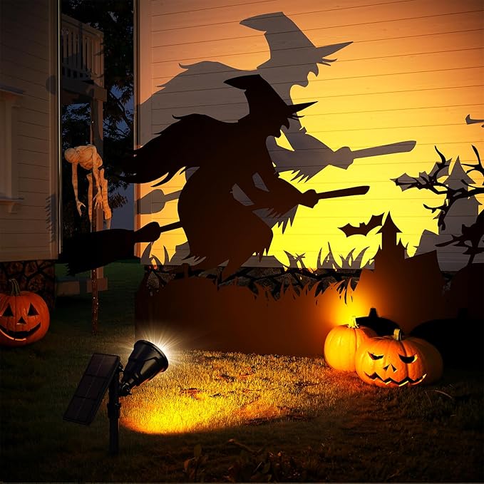 ROSHWEY Solar Spot Lights Outdoor Spotlight 18 LED Waterproof Landscape - Image 9