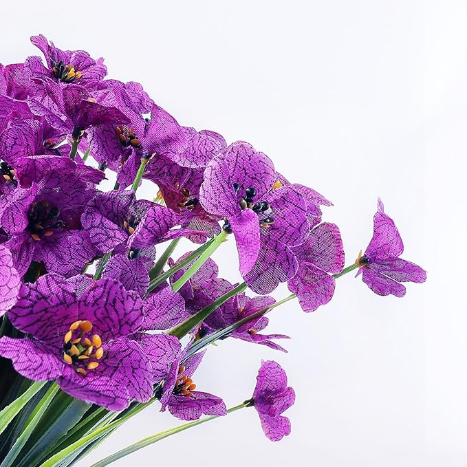AGIRL 24 Bundles Artificial Flowers - Image 3