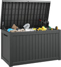 Outdoor Storage Box, Resin Deck Boxes Indoor and outdoor, Waterproof Storage by NBYSGO