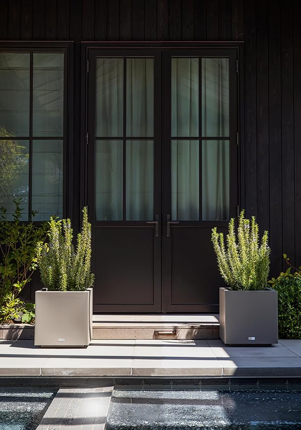 Veradek Block Series Cube Plastic Planter - Image 6