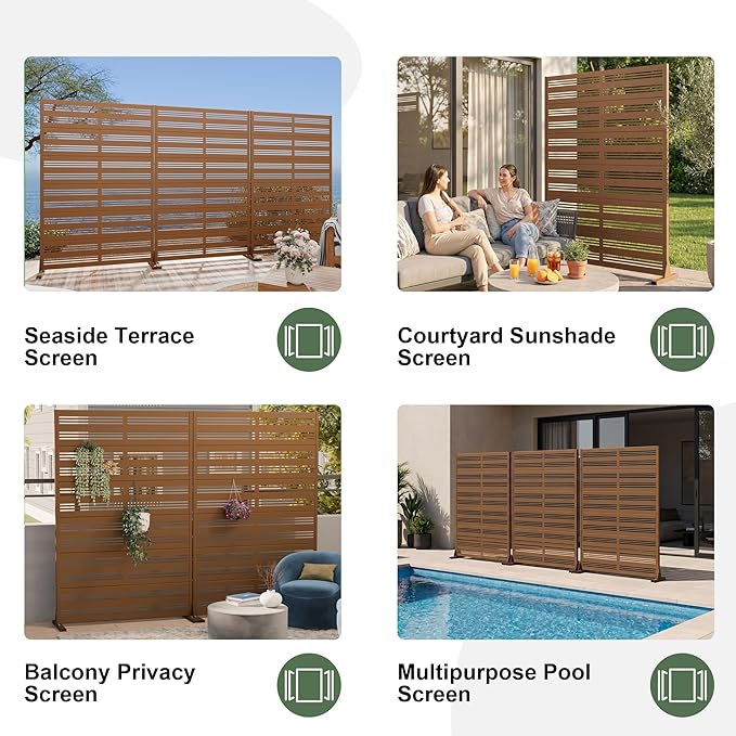 Casaphoria Metal Privacy Screen Outdoor - Image 7