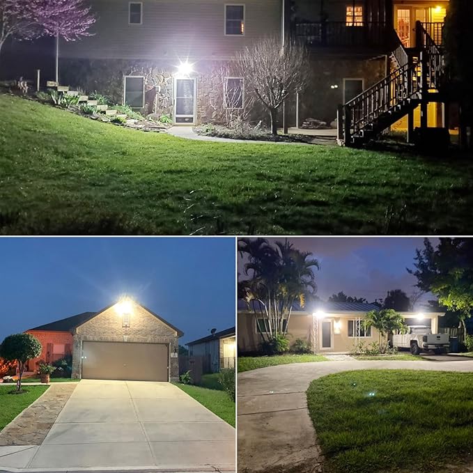 SANSI 55W Motion Sensor Outdoor Lights 7000LM Super Bright LED Security Lights - Image 7