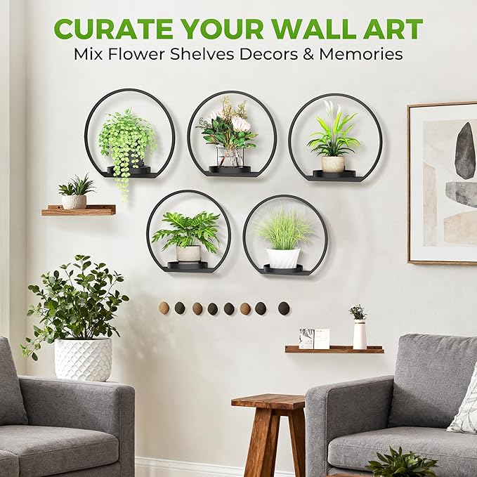 Wall Planters for Indoor Plants, Plant Frames Wall Decor Living Room Plant - Image 2