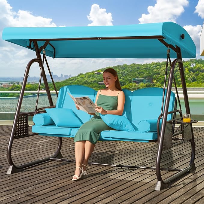 3 in 1 Outdoor Porch Swing - Image 8