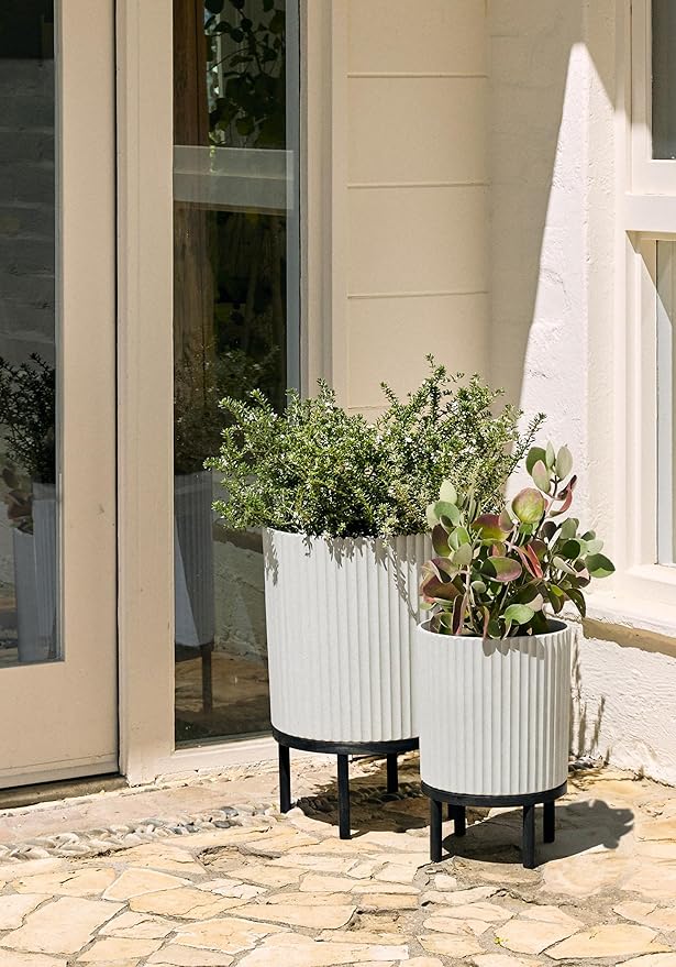Veradek Demi Series Round Planter w/Stand - Image 4