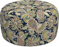 LVTXIII Outdoor Inflatable Ottoman, Fade-Resistant Round Footrest Stool D31”x by LVTXIII