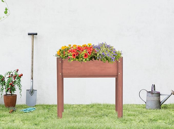 SoliWood Set of 2 Raised Garden Bed - Image 8