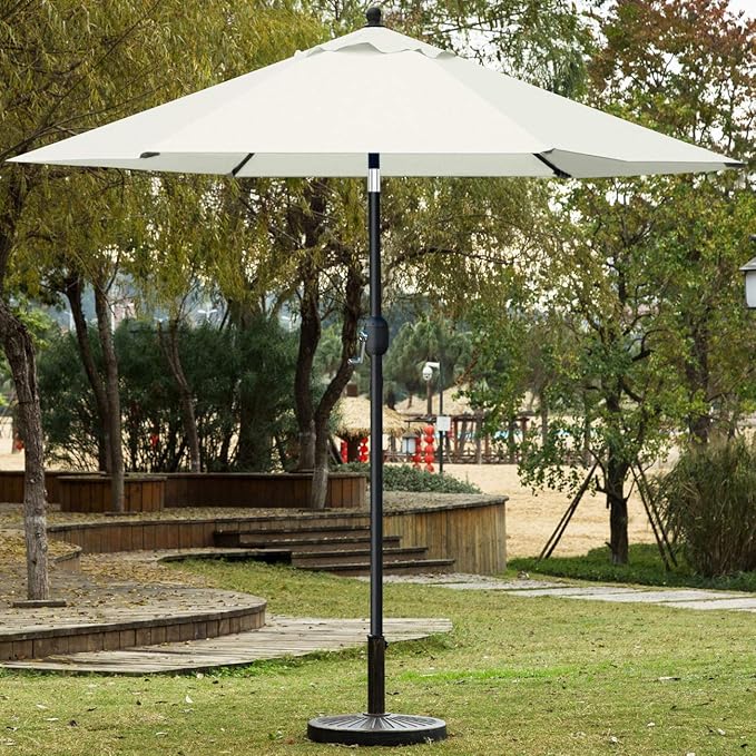 Sunnyglade 7.5' Patio Umbrella Outdoor Table Market Umbrella - Image 3