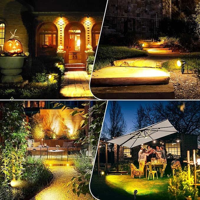 20W Outdoor LED Landscape Lighting Spot Lights Outdoor 1880LM IP66 Waterproof - Image 7