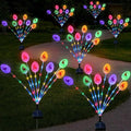 Lmtocs Solar Easter Decorations Outdoor Stake Lights, 2 Packs 16LED Solar Egg by Lmtocs