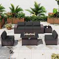 ALAULM 7 Pieces Patio Furniture Set by ALAULM