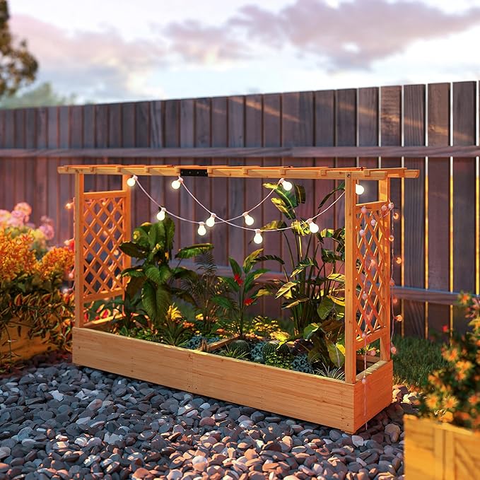 Outsunny Raised Garden Bed - Image 9