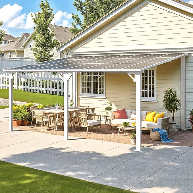 AECOJOY 16' x 12' Gazebo Outdoor Pergola - Image 3