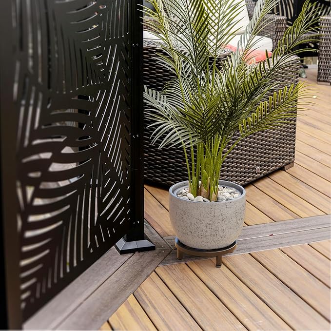 Zhongma 2 Pack 8.7" Fully Assembled Sturdy Potted Plant Stand Flower Pot Holder - Image 7