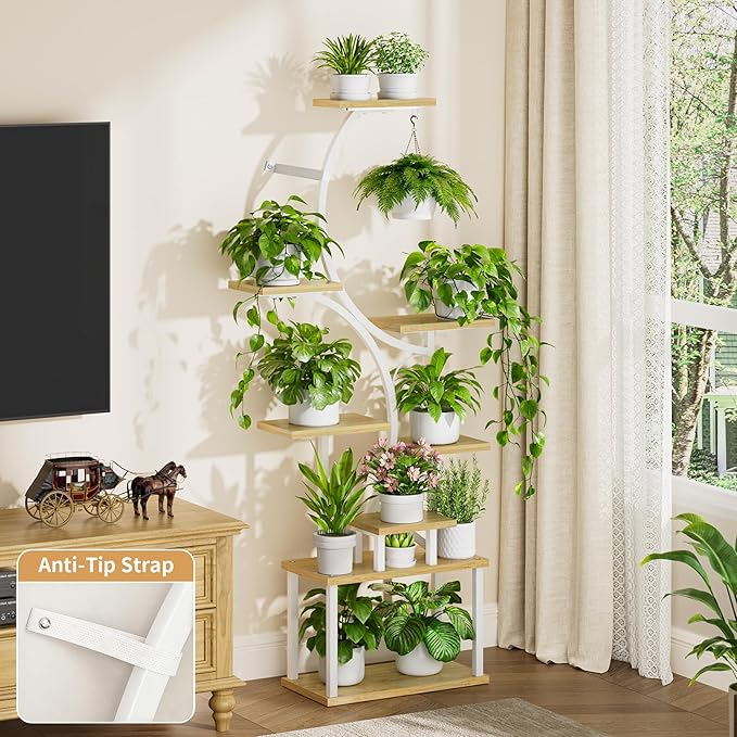Plant Stand Indoor with Grow Lights - Image 8