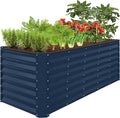 Best Choice Products 8x2x2ft Raised Outdoor Metal Garden Bed, Deep Root Box by BestChoiceProducts