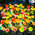 Kohlrabi Solar Garden Lights, 6 Pack Solar Mushroom Lights Outdoor, Upgraded by KohlrabiDecor