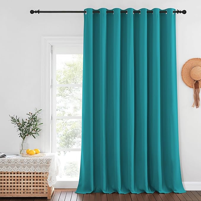 NICETOWN Peacock Teal Blackout Curtains by NICETOWN