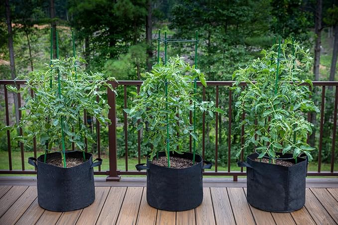 Gardzen 10-Pack 20 Gallon Grow Bags, Aeration Fabric Pots - Image 8