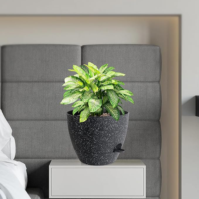 12 inch Large Self Watering Pots, Plant Pots - Image 7