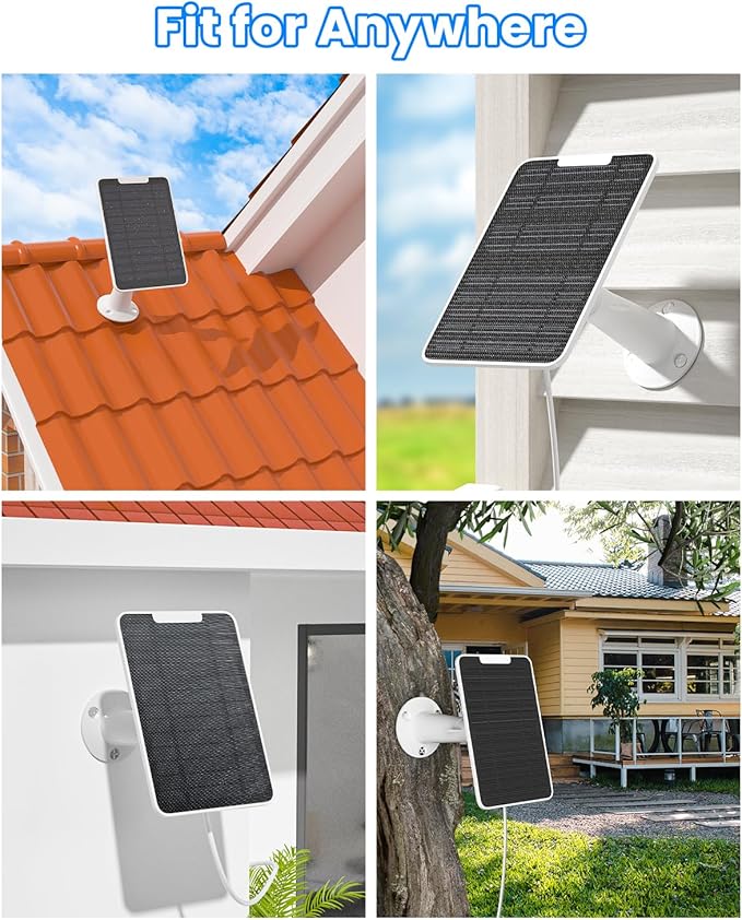 5W Arlo Solar Panel Charger Compatible - Image 8
