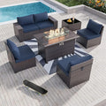 Kullavik 7 Pieces Outdoor Patio Furniture Set by KULLAVIK