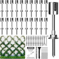 Wire Trellis for Climbing Plants Outdoor, 20-Set Wall Trellis Kit, T316 by Acemaker