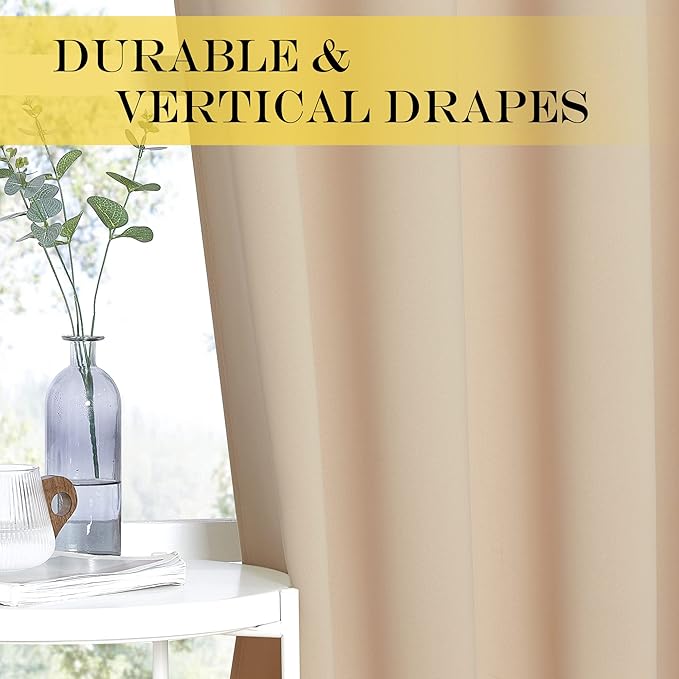 NICETOWN 72 inch Sliding Door Curtain - Image 5
