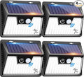 Peasur Solar Lights Outdoor Waterproof, 4 Pack 140LED Motion Sensor Light by Peasur