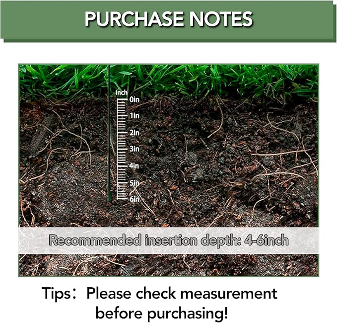 Joyhalo 12 Pack Plant Support Stakes, 16 Inch Plant Stakes - Image 4
