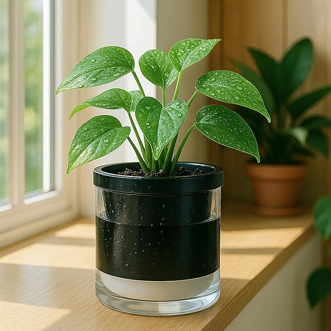 D'vine Dev 6 Inch Design Self Watering Planter - Image 7