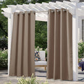NICETOWN Patio Curtain Waterproof 1 Panel, W52 x L72 inch Premium Thick Privacy by NICETOWN