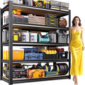 71.2"H-45.6"W Garage Shelving Heavy Duty Storage Shelves, Metal Adjustable by Unknown